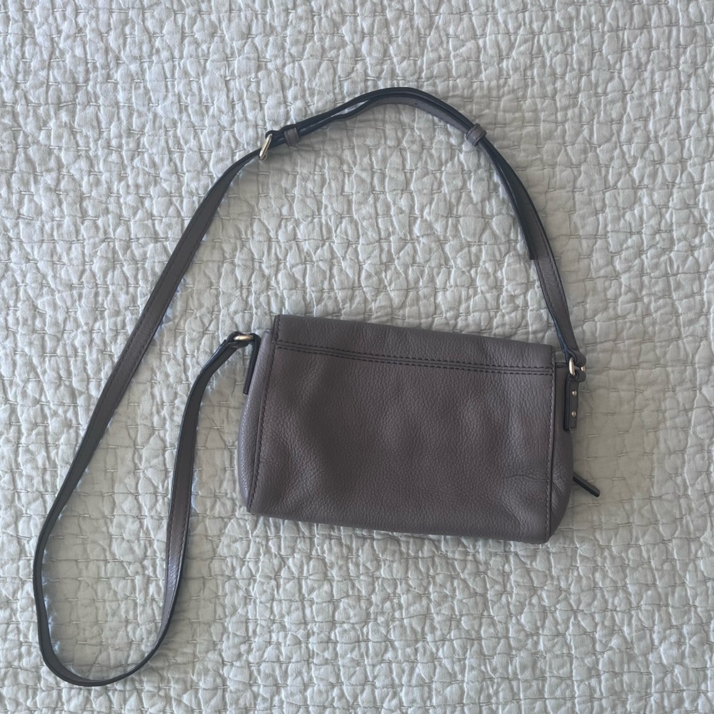 kate spade Leather Crossbody in Gray - Picture 3 of 6